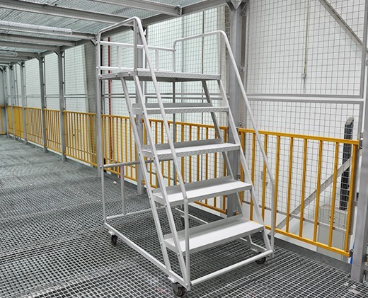 Ascending car, revolving car